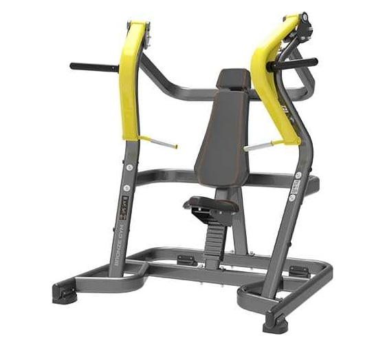 Тренажер для жима от груди со свободным весом Bronze gym BG-PL-1707_MBBK 1