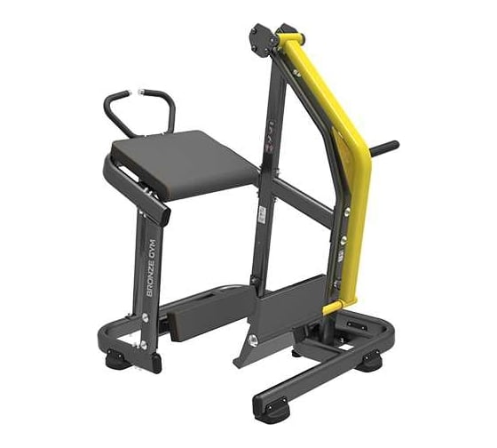 Тренажер для отведения ног назад со свободным весом Bronze gym BG-PL-1710_MBBK 1