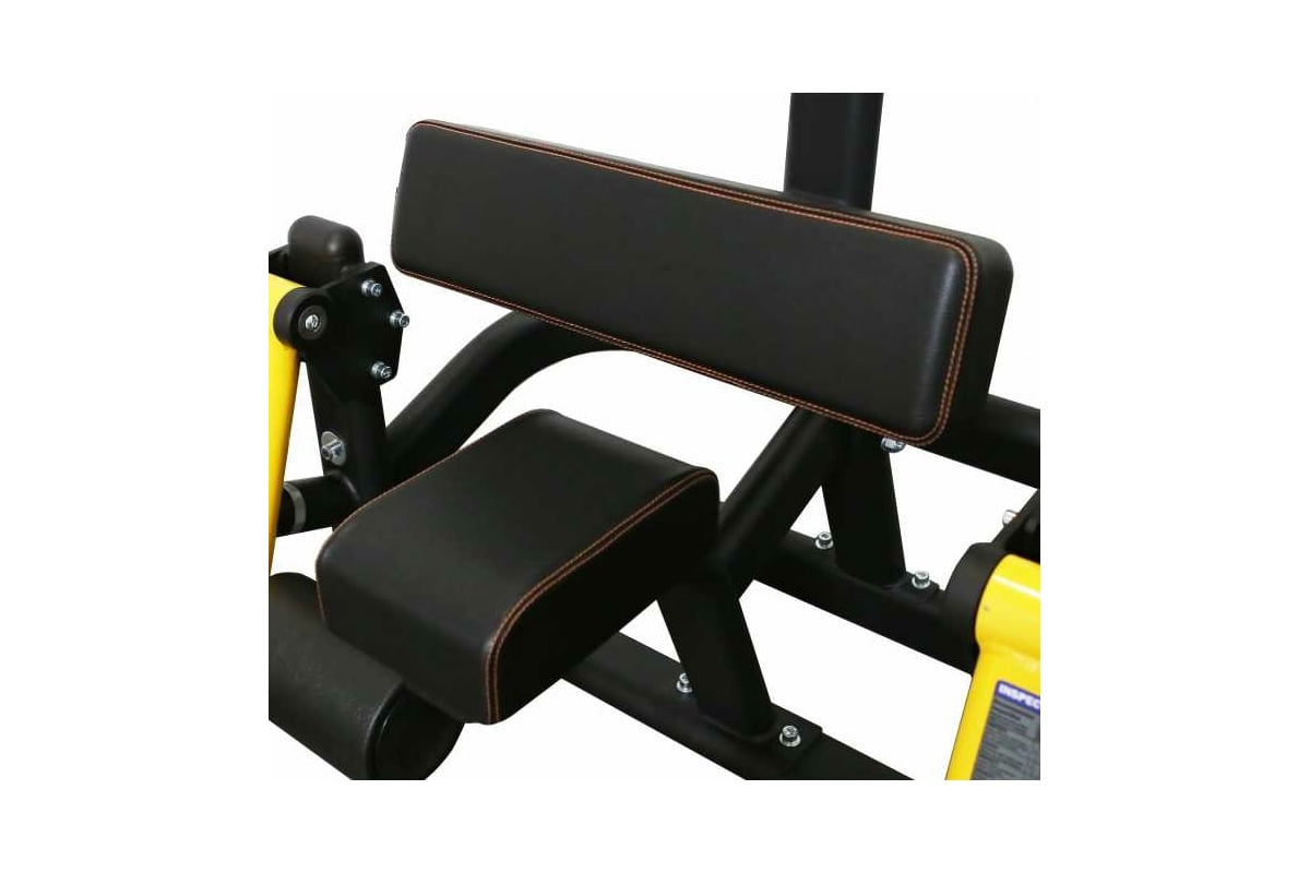 Тренажер для сгибания ног стоя со свободным весом Bronze gym BG-PL-1714 ...