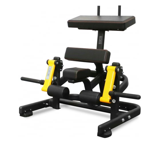 Тренажер для сгибания ног стоя со свободным весом Bronze gym BG-PL-1714_MBBK 1
