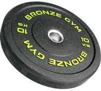 Бамперный диск Bronze gym 10 кг д 50 BG-BMP-10