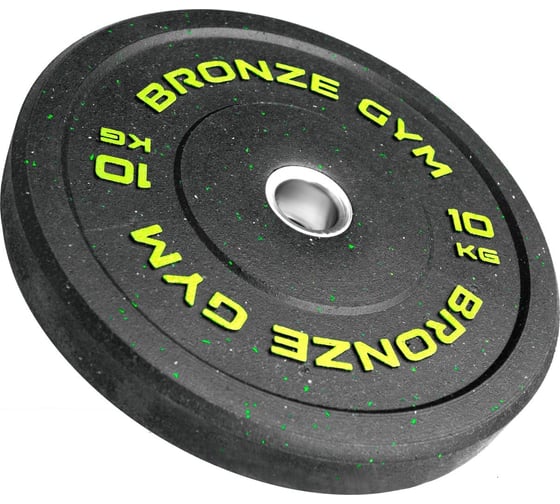 Бамперный диск Bronze gym 10 кг д 50 BG-BMP-10