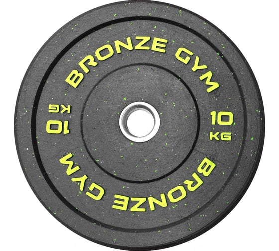 Бамперный диск Bronze gym 10 кг д 50 BG-BMP-10