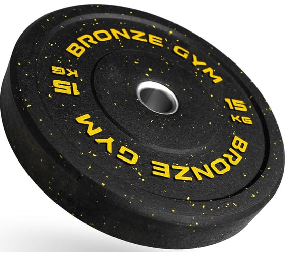 Бамперный диск Bronze gym 15 кг д 50 BG-BMP-15