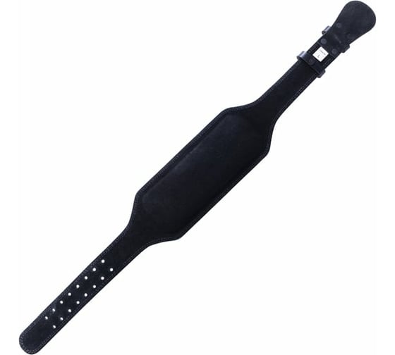 Атлетический пояс Starfit Pro SU-321 6 дюймов, натуральная кожа, черный УТ-00018953