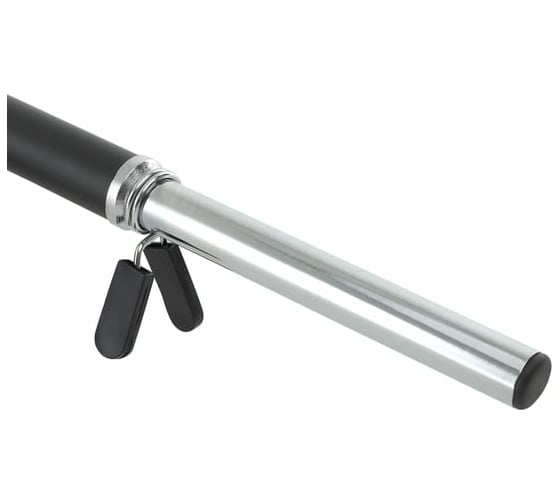 Гриф для аэробики Starfit BB-104 120 см, d=25 мм, неопреновый, с пружинными замками, черный УТ-00019781