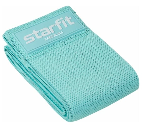 Мини-эспандер Starfit ES-204 средняя нагрузка, текстиль, мятный УТ-00019058