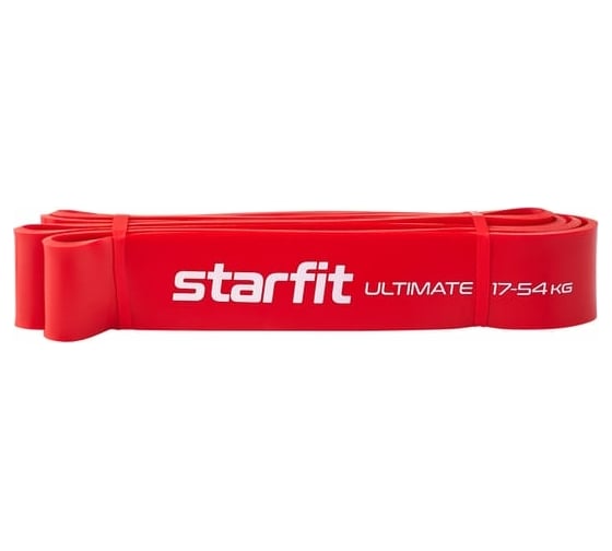 Ленточный эспандер для кросс-тренинга Starfit ES-803 17-54 кг, 208x4.4 см, красный УТ-00020250