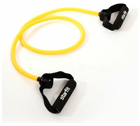 Трубчатый эспандер с ручками Starfit ES-602 4х14х1400 мм, желтый УТ-00019803