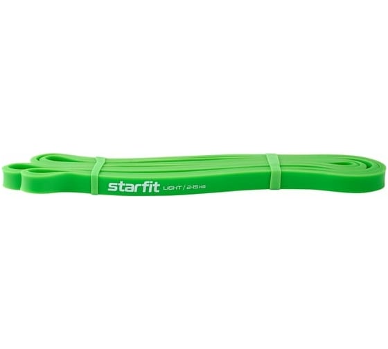 Ленточный эспандер для кросс-тренинга Starfit ES-803 2-15 кг, 208x1.3 см, зеленый УТ-00020251