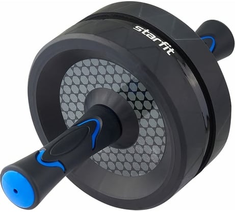 Широкий ролик для пресса Starfit RL-106 черный/темно-синий УТ-00019235