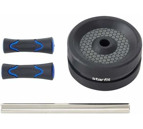 Широкий ролик для пресса Starfit RL-106 черный/темно-синий УТ-00019235
