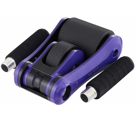 Складной ролик для пресса Starfit RL-108 черный/фиолетовый УТ-00019237