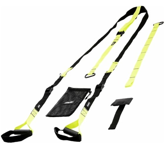 Тренировочные петли Starfit FA-701, черный/зеленый УТ-00010044