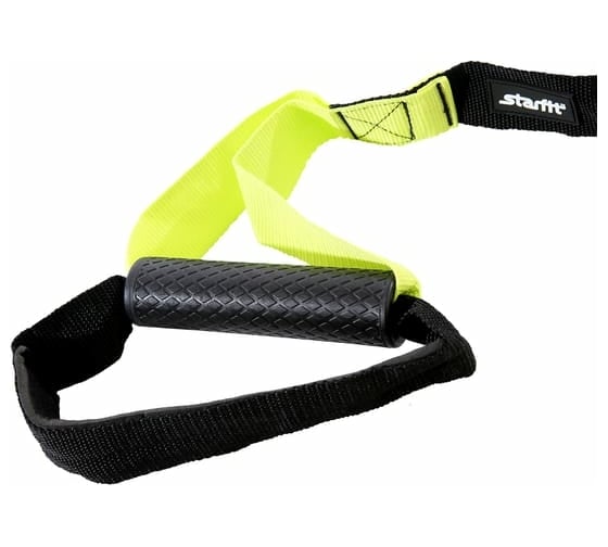 Тренировочные петли Starfit FA-701, черный/зеленый УТ-00010044