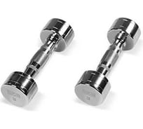 Хромированная гантель Bronze gym 3 кг BG-PA-DB-C03