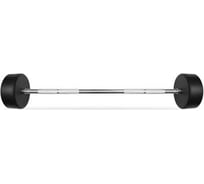 Обрезиненная прямая штанга Bronze gym 40 кг BG-PA-BB-S40