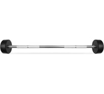 Обрезиненная прямая штанга Bronze gym 20 кг BG-PA-BB-S20