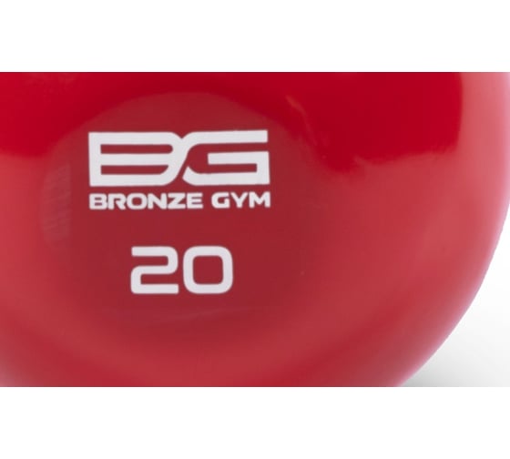 Гиря в виниловой оболочке Bronze gym 20 кг BGKBV20