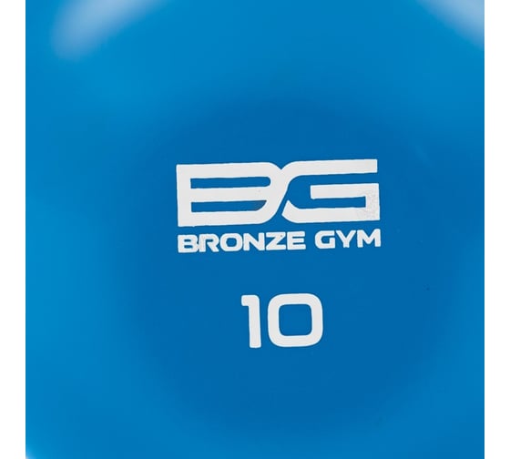 Гиря в виниловой оболочке Bronze gym 10 кг BGKBV10