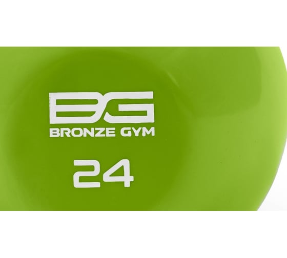 Гиря в виниловой оболочке Bronze gym 24 кг BGKBV24