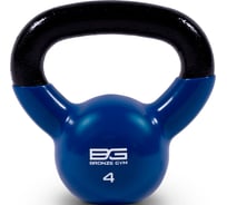 Гиря в виниловой оболочке Bronze gym 4 кг BGKBV04