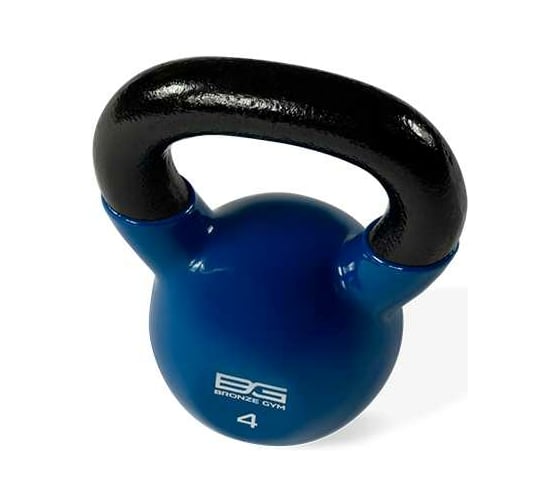 Гиря в виниловой оболочке Bronze gym 4 кг BGKBV04