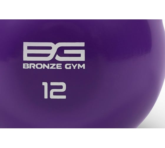 Гиря в виниловой оболочке Bronze gym 12 кг BGKBV12