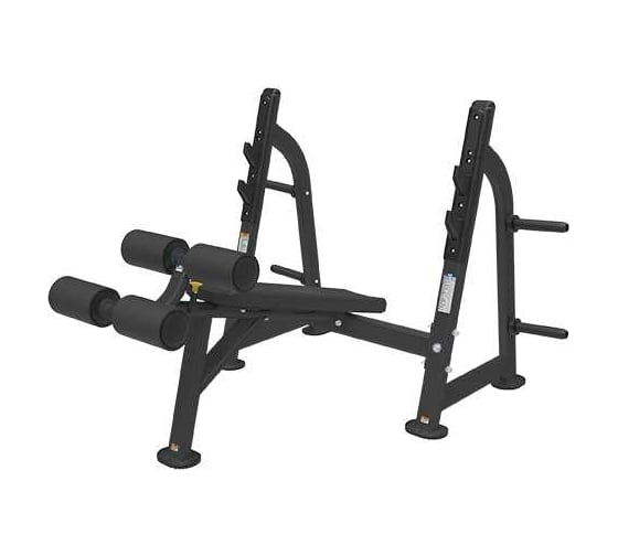 Силовая скамья для жима с отрицательным наклоном Bronze gym BG-BR-1013_MBB 1