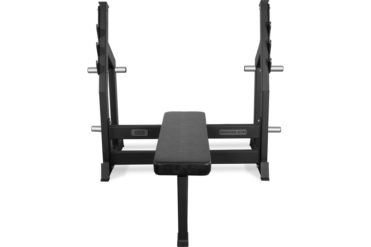 Силовая горизонтальная скамья для жима Bronze gym BG-AL-304 - выгодная ...