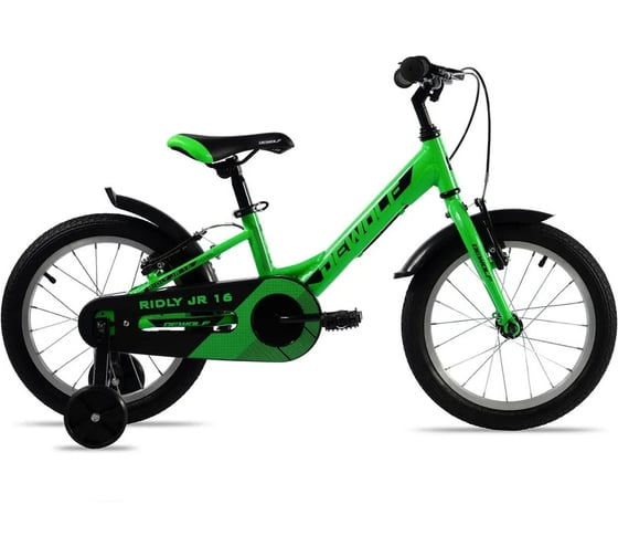 Детский велосипед DEWOLF RIDLY JR 16 neon green DWF2216011000
