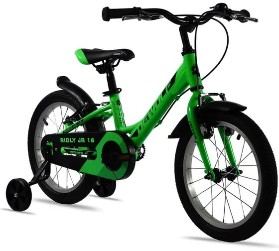 Детский велосипед DEWOLF RIDLY JR 16 neon green DWF2216011000