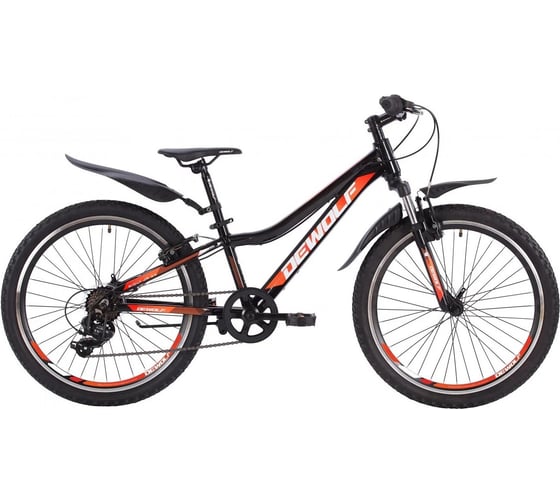 Детский велосипед DEWOLF RIDLY JR 24 black white DWF2224010000
