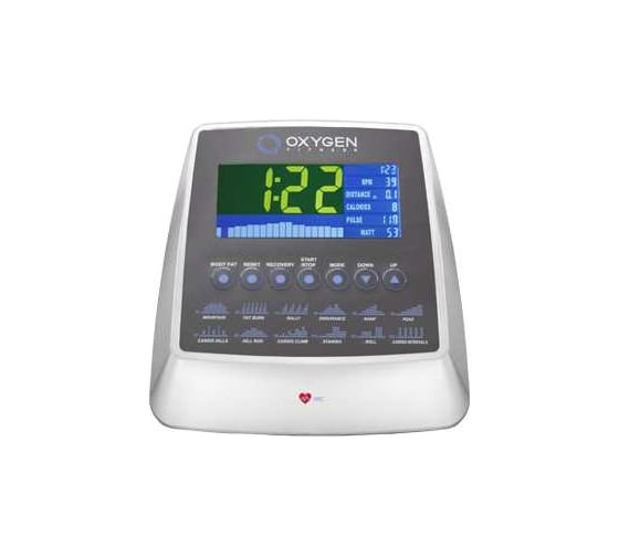 Эллиптический домашний тренажер OXYGEN FITNESS EX-35FD_HRC+