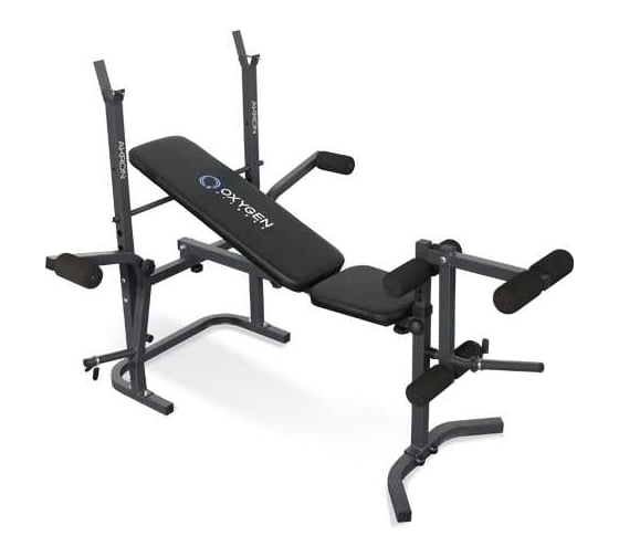 Скамья силовая OXYGEN FITNESS черная AKRON