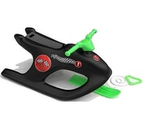 Снегокат черный Snowstorm pro Олимпик 93x50x38см