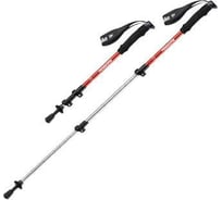 Треккинговая палка Naturehike ST01 6061 AL с 3 узлами, 50-100, Red 6927595720288