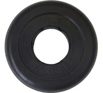 Обрезиненный диск MB Barbell черный d-51, 1.25 кг 28264385