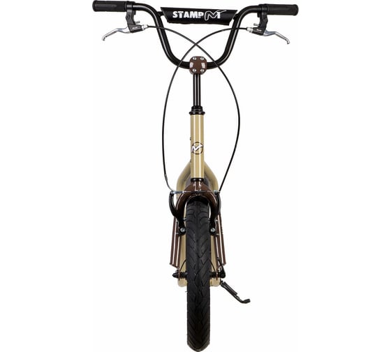 Внедорожный самокат NOVATRACK City Line, бежевый 16STAMPN1CL.BG8