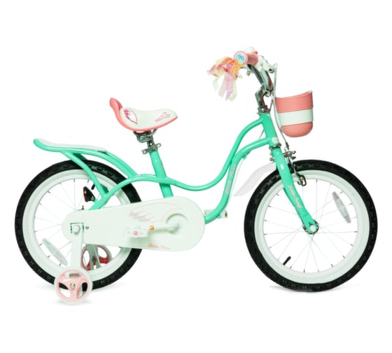 Велосипед Royal Baby Little Swan диаметр колес 16, мятный RB16-18