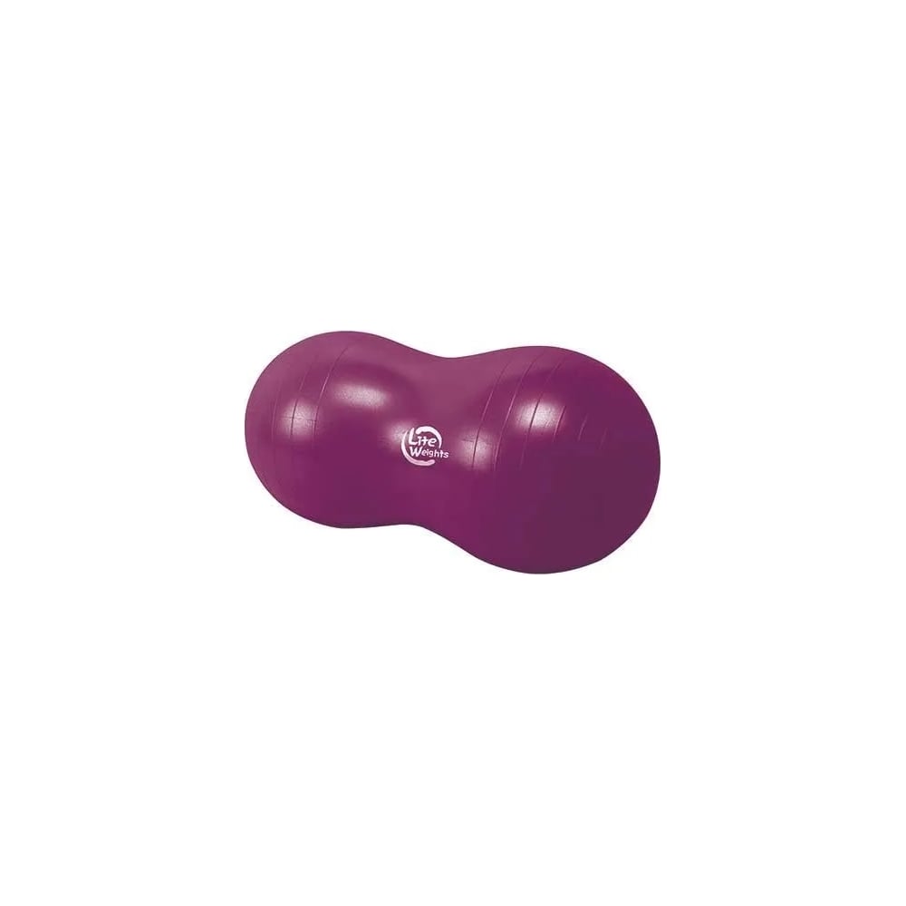 Гимнастический мяч Lite Weights Арахис 100х50см, антивзрыв, вишня ...