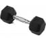 Гексагональная обрезиненная гантель Lite Weights 4кг 3180LW 1