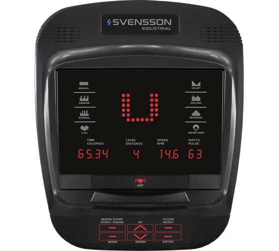 Эллиптический коммерческий тренажер Svensson Industrial HIT_XA860