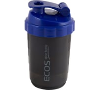 Cпортивный шейкер с пружиной Ecos Twister HBS01 750мл 004740