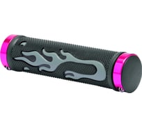 Грипсы STELS XH-G97BL 130 мм, черный/серый/красный LU074702