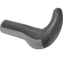 Грипсы STELS XH-G63B 130 мм, черный/серый, с рогами LU074693