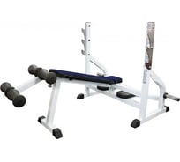 Скамья-стойка для жима под углом вниз Barbell МВ 2.25 белый СГ000000627