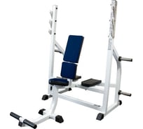 Скамья-стойка для жима штанги сидя Barbell МВ 2.14 белый СГ000000610