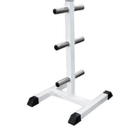 Стойка для хранения дисков на 50 мм Barbell МВ 1.15 елочка, белый СГ000000578