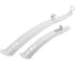Комплект пластиковых крыльев STELS XH-B171 24"-26", белые LU082335 2